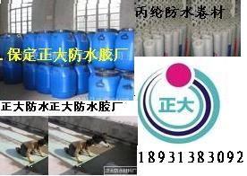 石家庄防水胶厂沧州玻璃钢胶厂丙纶布涤纶布正大防水胶厂