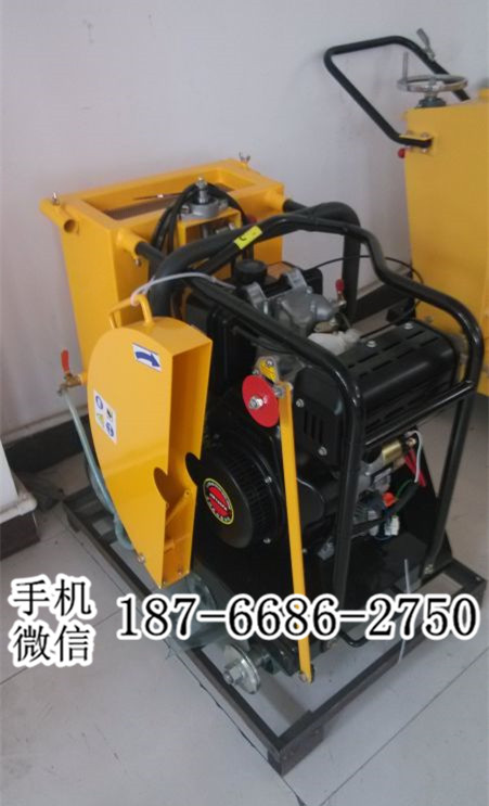福建泉州风冷电启动柴油马路切割机 深度可调路面切割机切割片 路面切割机刀片