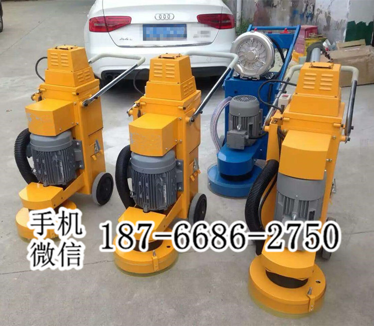 甘肃天水可以吸尘的打磨机 西门子电机无尘地面找平机 旧环氧旧涂层去除磨平机