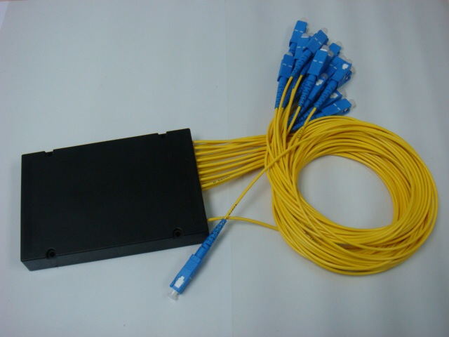 电信级PLC盒式光分路器 光纤分路器 平面波导型分路器