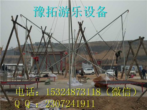 儿童钢架蹦极超低价 儿童蹦极钢架蹦极