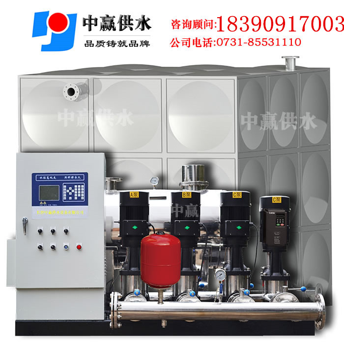 河南新乡箱泵一体化无负压二次供水设备