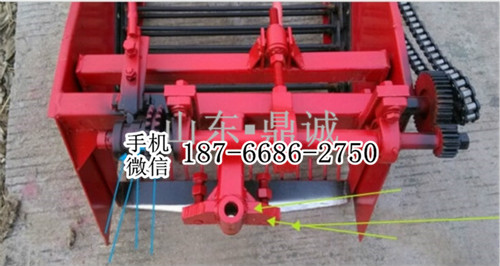 山西运城农产品收获机 机械式土豆地瓜洋芋头收获机 田园管理机带动薯类收割机