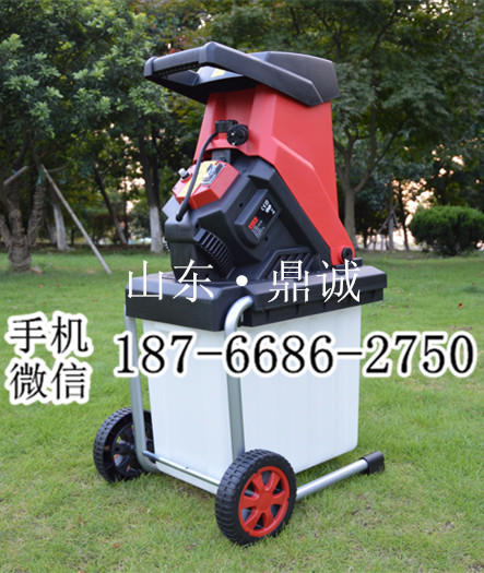 浙江嘉兴大功率树叶树枝粉碎机 刀盘式家用型碎枝机 小型林业机械