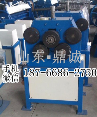 甘肃陇南小型电动角铁带钢卷圆机 50型立式角钢卷圆机 扁铁法兰卷圆机