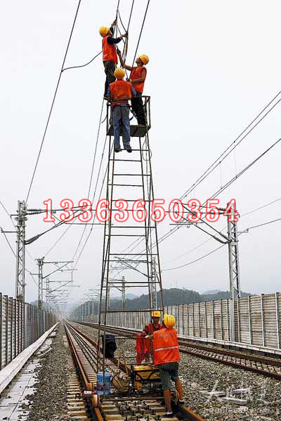 高铁用 铁质梯车 防侧倾 工作平台 规格参数