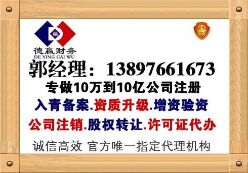 Q青海1000万工程监理公司注销