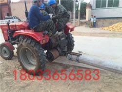 电缆牵引四轮拖拉机绞磨机 电缆用拖拉机绞磨 300型拖拉机绞磨机