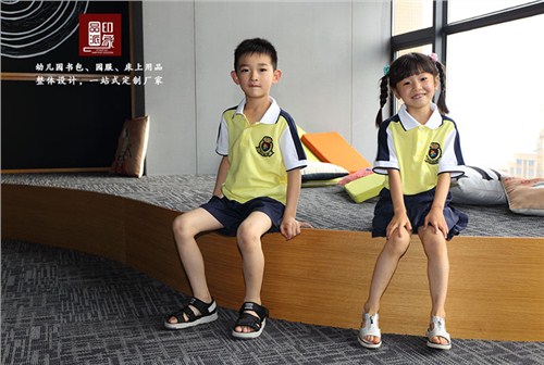 德阳幼儿园学生园服定制 德阳幼儿园园服定做印logo 品派