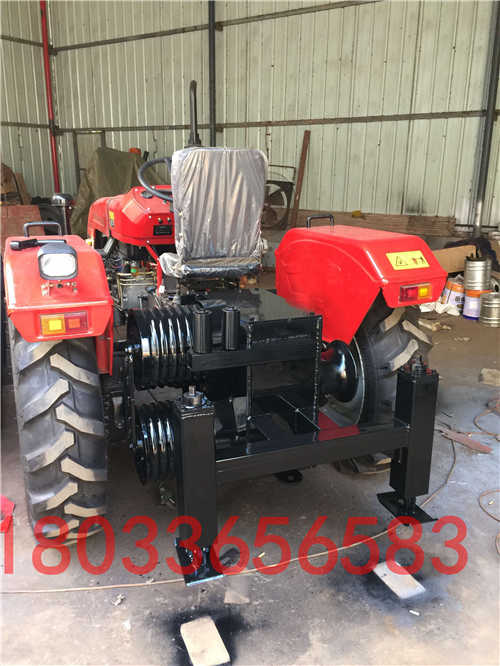 80拖拉机绞磨机 牵引用拖拉机绞盘 拉电缆用拖拉机工具