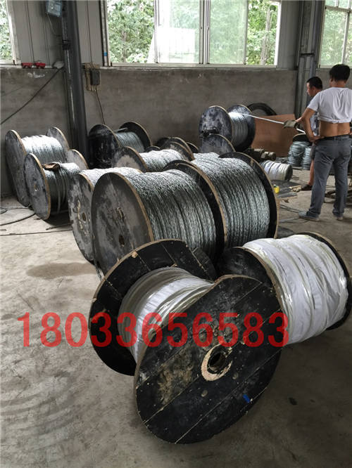 厂家促销 六方十二股 防扭钢丝绳 电力绞磨绳厂家