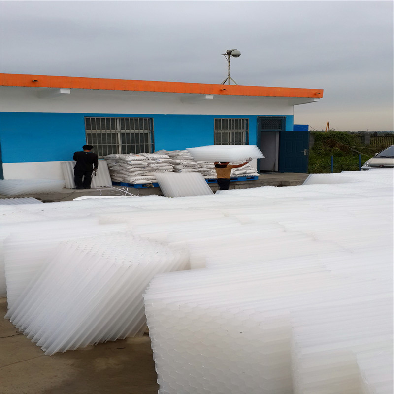 尾矿浓缩处理过滤用蜂窝斜管填料