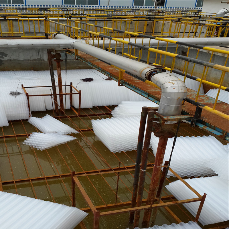 城市污水生化处理用蜂窝斜管填料
