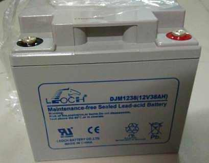 DJM1238S 原装LEOCH理士蓄电池 12V38AH 电房直流屏 UPS电源电池