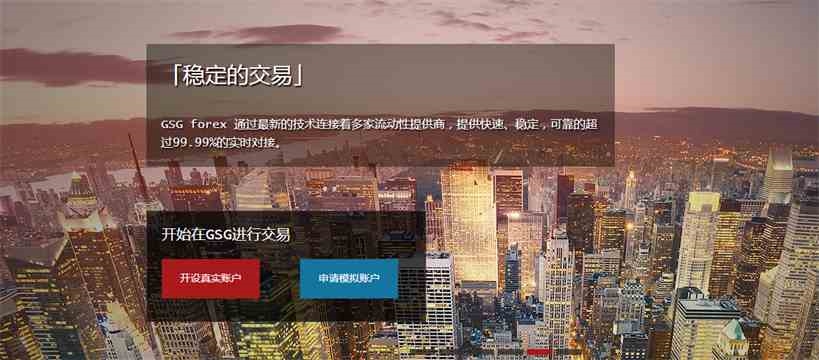  的STP平台超值低价，尽在GSGforex