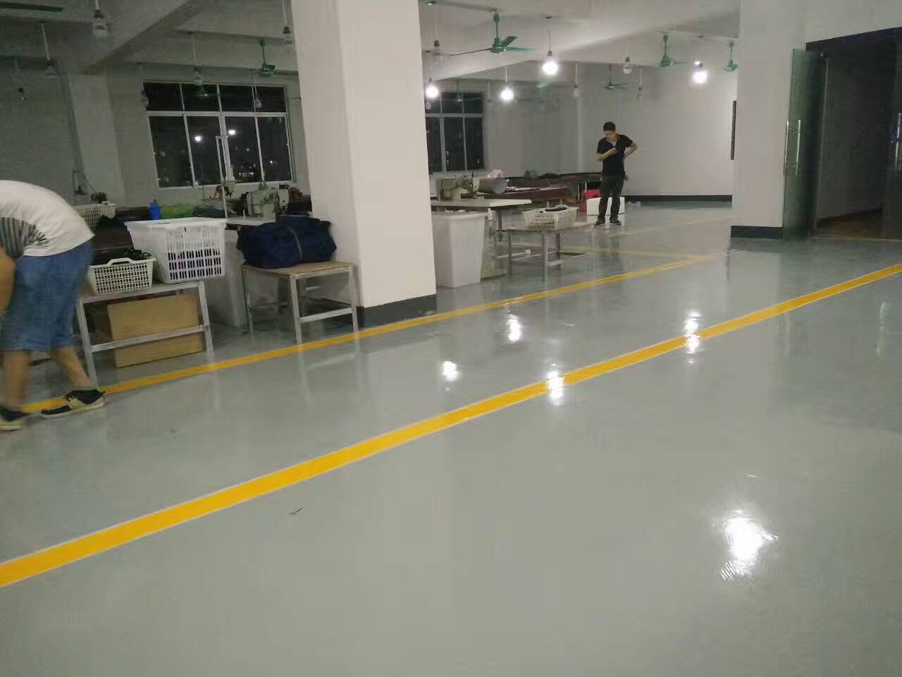 广东车间无尘耐磨地坪施工 专业0.5mm薄涂型环氧地坪