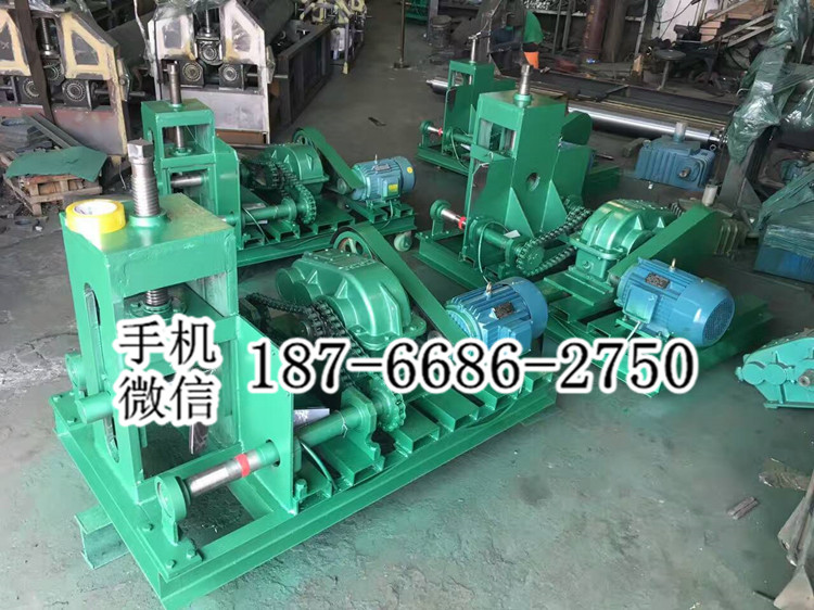 湖北随州卧式弯管机弯管范围 3KW滚动式圆管弯曲机 大棚弯弧机