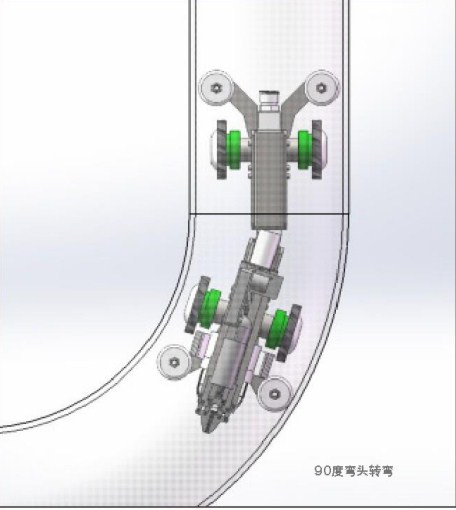 x5s管道cctv检测机器人宁波小型管道机器人宁波机器人检测管道广强供