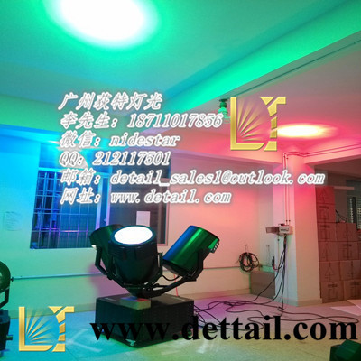 荻特灯光1-7KW 四头三头探照灯 空中大炮 建筑大厦楼顶探照灯 射灯 扫描灯