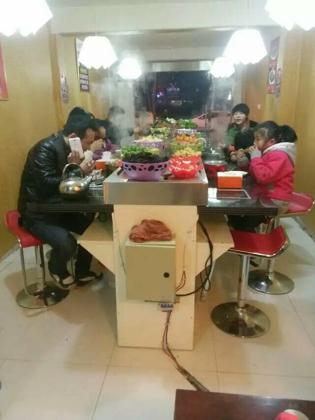 旋转转转小火锅设备 自助火锅设备