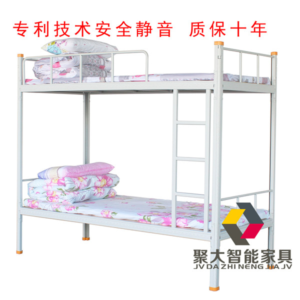 衢州双层铁床全国直销 稳固不摇晃员工床 聚大家具