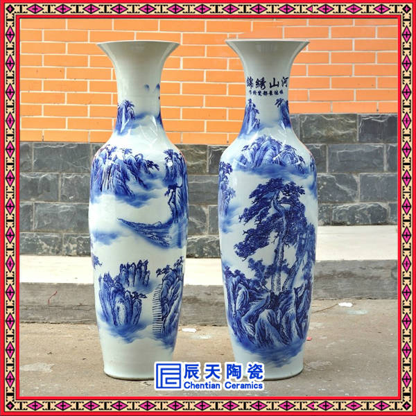 陶瓷厂家花瓶 2米花瓶 大花瓶