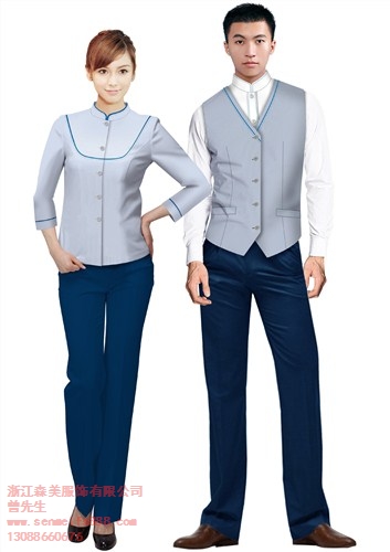 工作服订做温州专业订做职业装工作服温州夏季工作服森美供