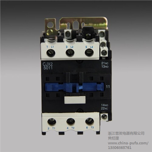 浙江接觸器生產廠家切換電容器接觸器CJ19（16）普發供