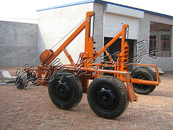 DP1011-5机械式电缆拖车 DP1011-8液压是电缆炮车