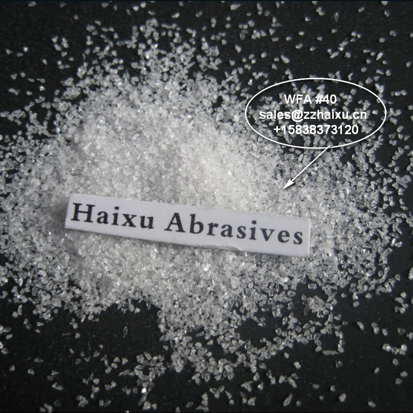 高速砂轮用白刚玉30目| 砂带用白刚玉60目|除锈喷砂专用白刚玉