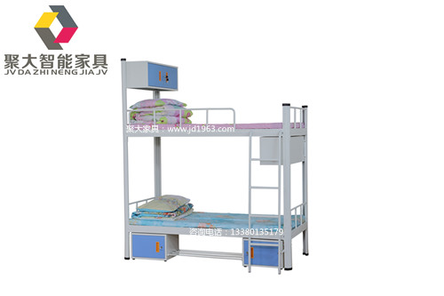 鹰潭上下铺铁床批发供应 鹰潭高品质铁架床 广东聚大家具