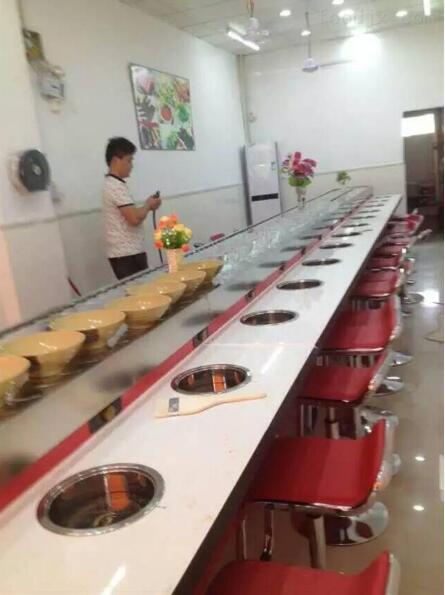承德回转小火锅设备价格 承德自助旋转火锅设备厂家