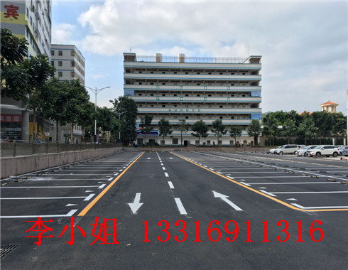 天健热熔划线 专注划线施工-涌划线-小区停车位划线