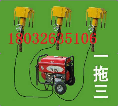 气动打桩机操作简单便携式气动打桩机汽油机6KW