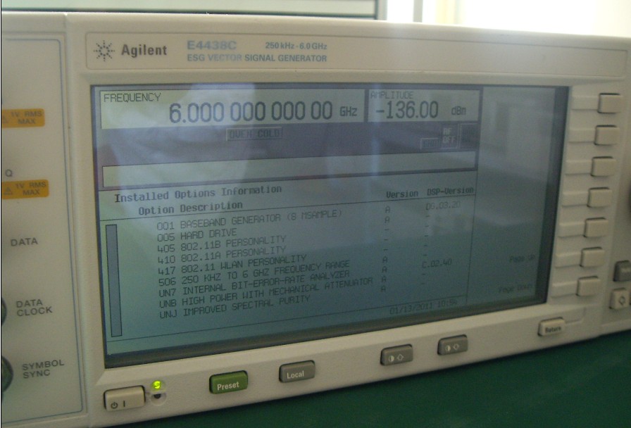 供应 Agilent E4438C  矢量信号发生器