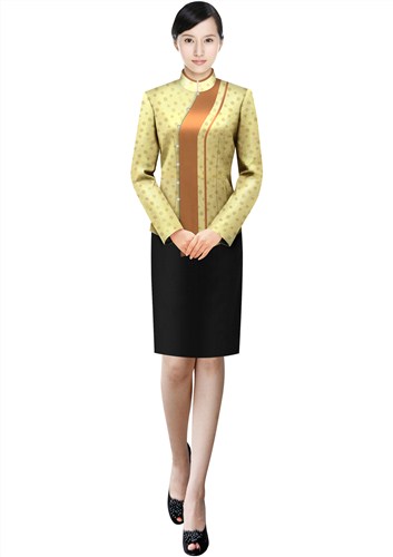 温州酒店工作服温州时尚酒店工作服温州酒店工作服订做森美供应