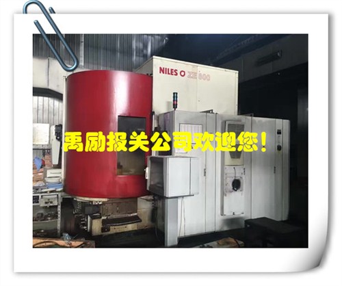 天津二手滚齿机进口代理