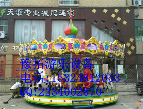 颜色靓丽的精美豪华木马 豪华儿童转马哪里卖