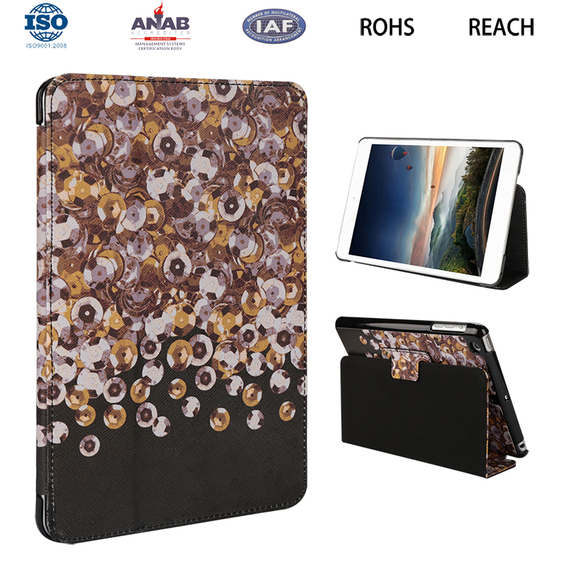 广州iPad Air平板电脑保护套商务款带支架仿皮9.7寸电脑配件批发