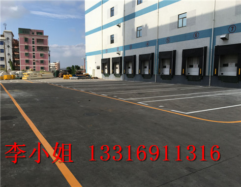翠辉汽车4S店车位划线施工路交通线标线怎么做