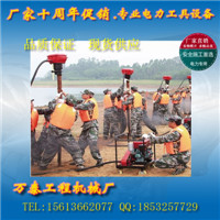 防汛抢打桩效率防汛【气动桩防汛桩机