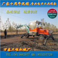 钻孔生产坑机挖机样式打孔钻坑厂家