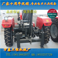 80马四轮装绞磨5t拖拉机四拖拉绞磨机电力