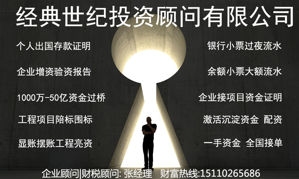 以人民的名义为个人企业提供资金服务 验资亮资