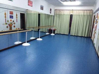 舞蹈房塑胶地板、室内运动地板、活动室瑜伽房pvc地板