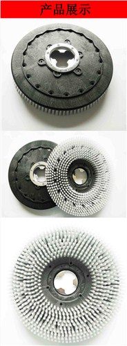 洗地机19寸毛刷 154卡扣毛刷 洗地机配件 绿驰供
