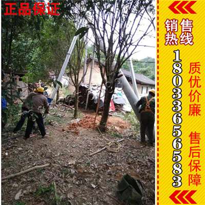 线杆立杆机 15米三脚立杆机价格 铝合金三脚架立杆机