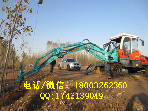 钩机钻眼机挖掘机钻眼机电杆钻坑机旋转钻孔机混凝土钻眼机钻孔机新式改装