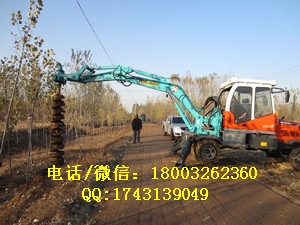 挖机钻眼机挖机钻孔机线杆钻坑机旋转打眼机山地石头钻孔机钻孔机哪家好
