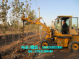 南昌线干钻孔机装载机带地钻钻坑机能打石头坑的挖电杆洞的工具